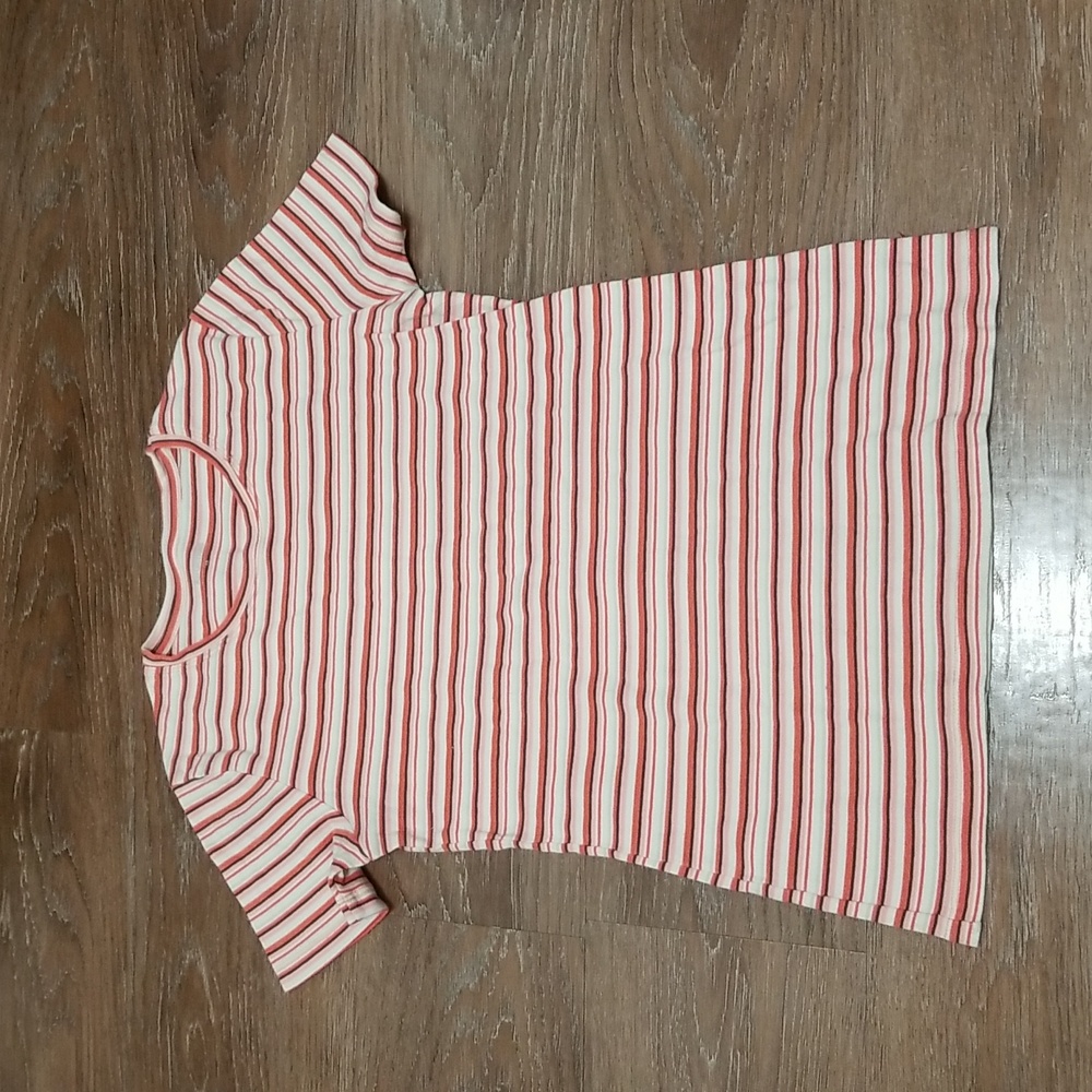 (XS) Northern Reflections Striped 100% Cotton Casual Classic Fit Relaxed Comfy